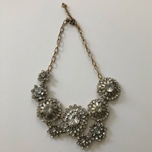 J Crew Crystal Statement Necklace